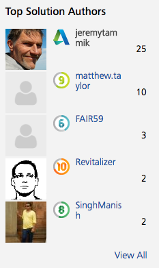 Top solution authors