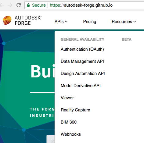 Forge APIs