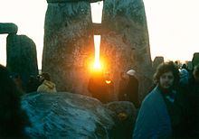 Sunrise at Stonehenge on the Winter Solstice