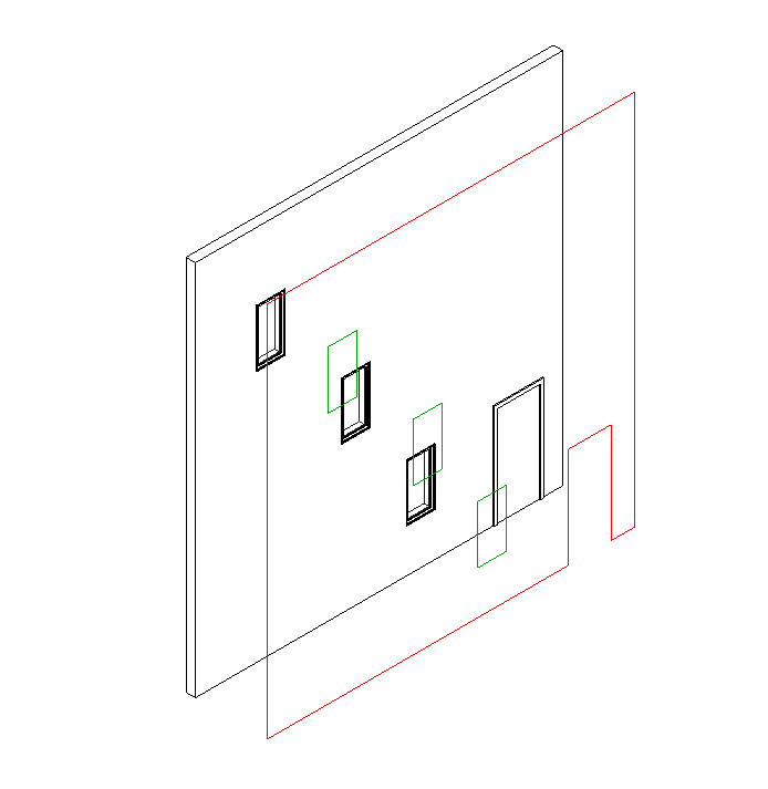Wall elevation profile