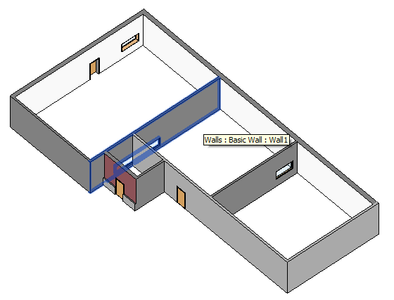 SpatialElementGeometryCalculator test model 3D view