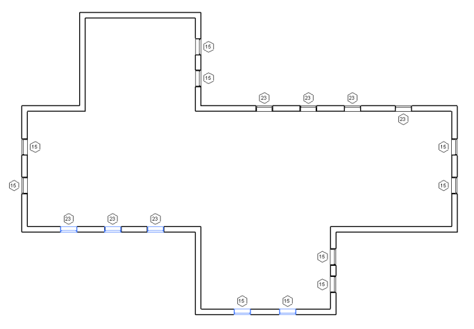 South facing windows