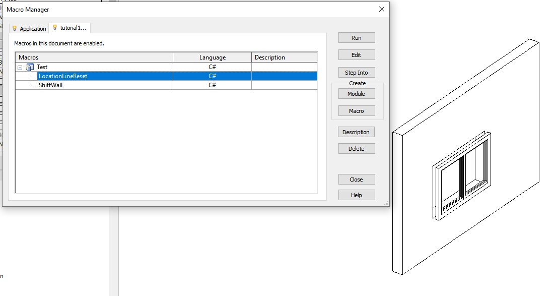 Adjust wall LocationCurve curve macros