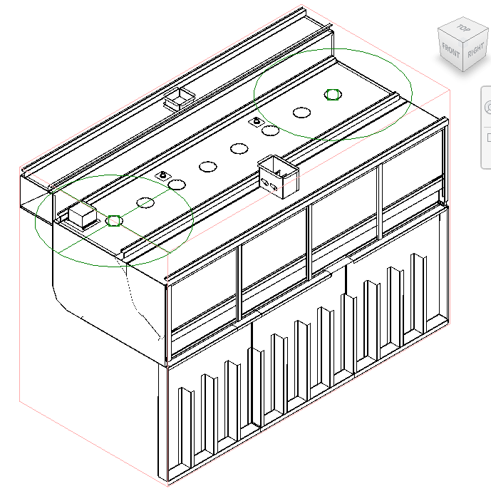 ADSK component with bounding box in red