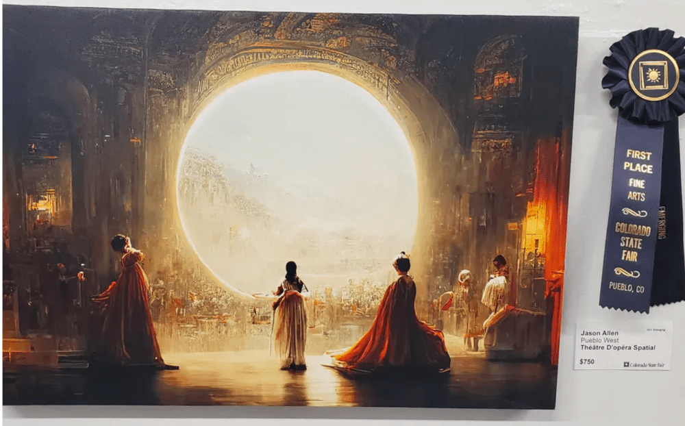 Théâtre D’opéra Spatial by Jason Allen