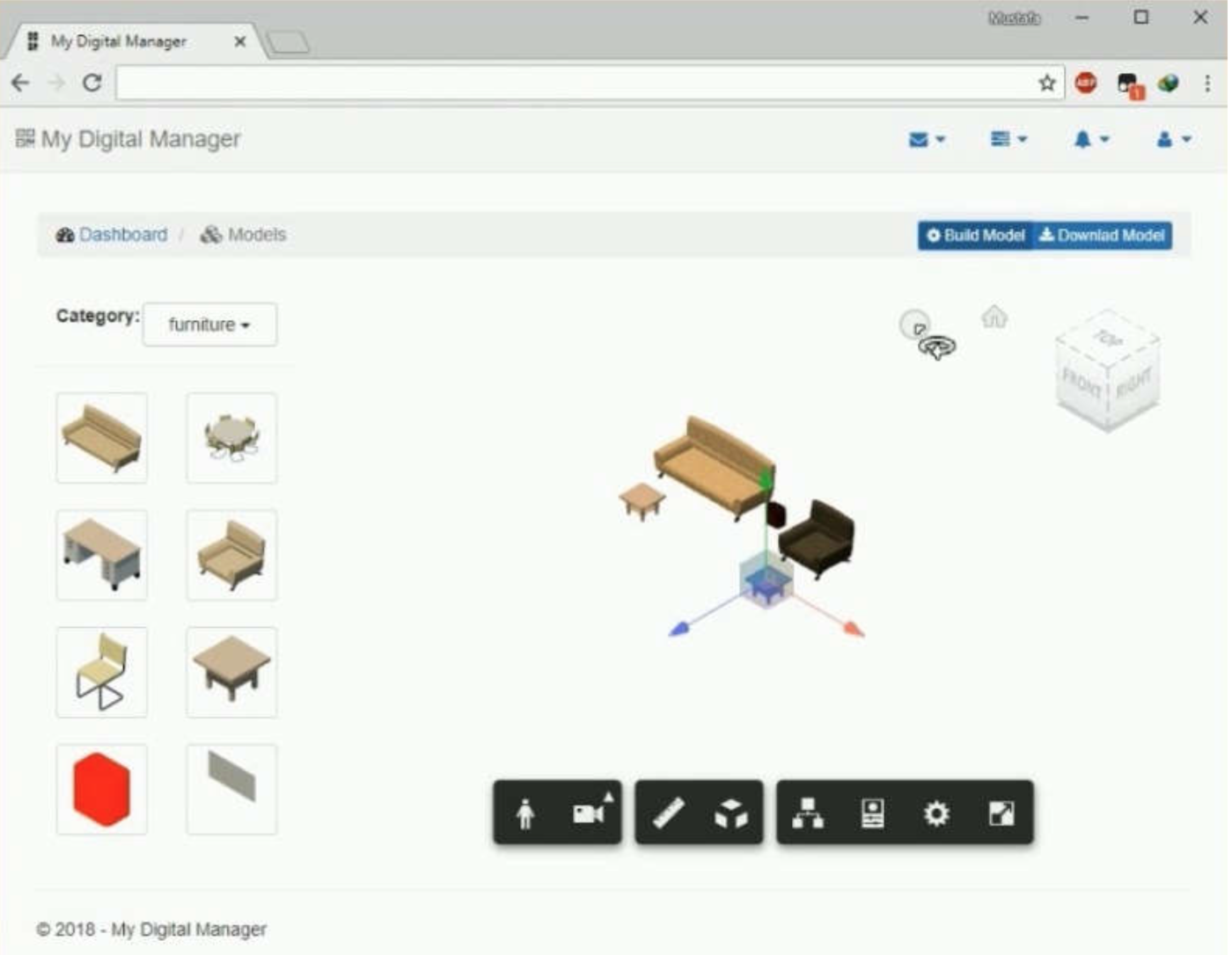 Family Catalogue created by Revit.io