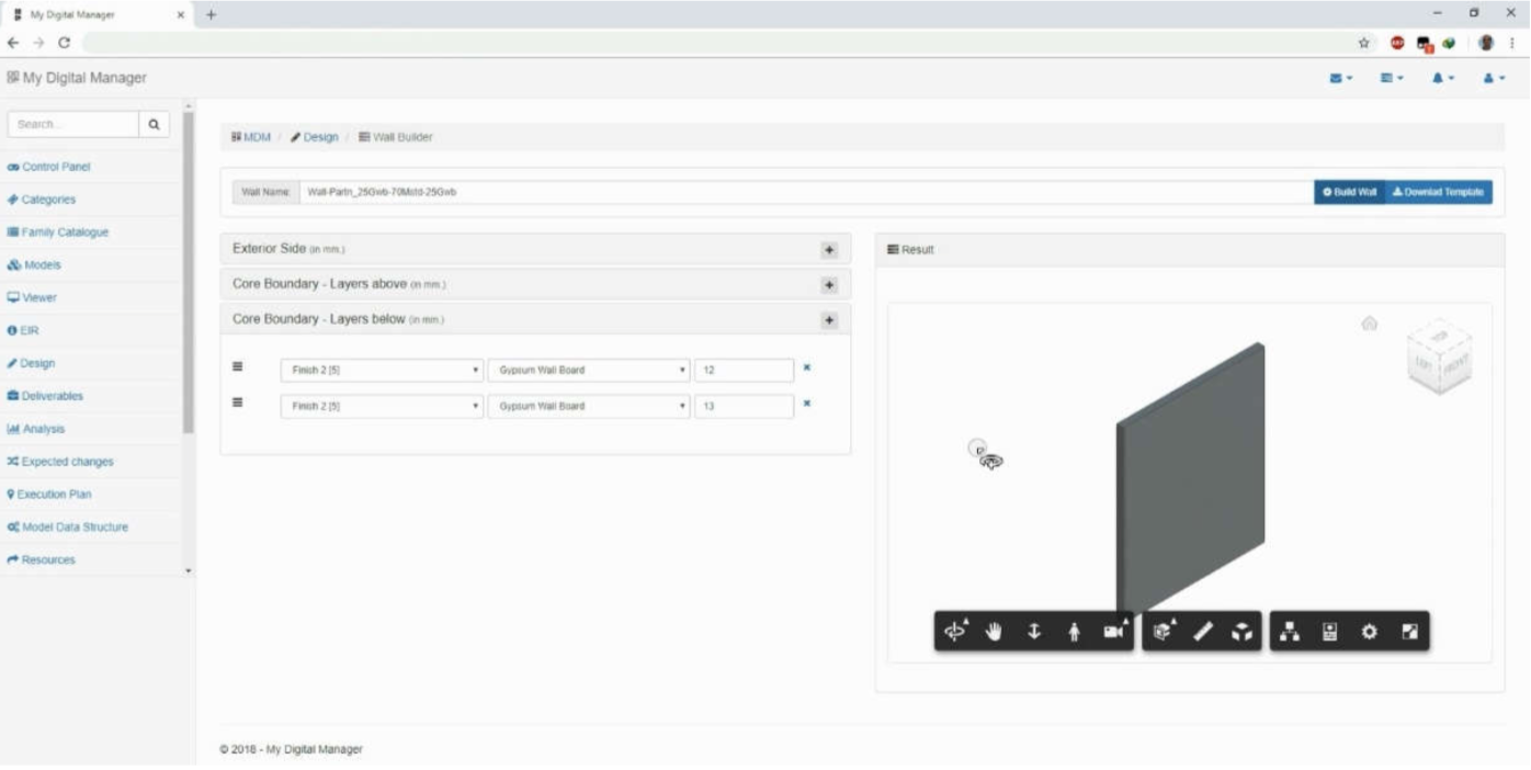 Creating Revit system Families using Revit.io