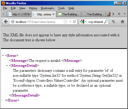 ASP.NET invalid value