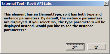 Element type message