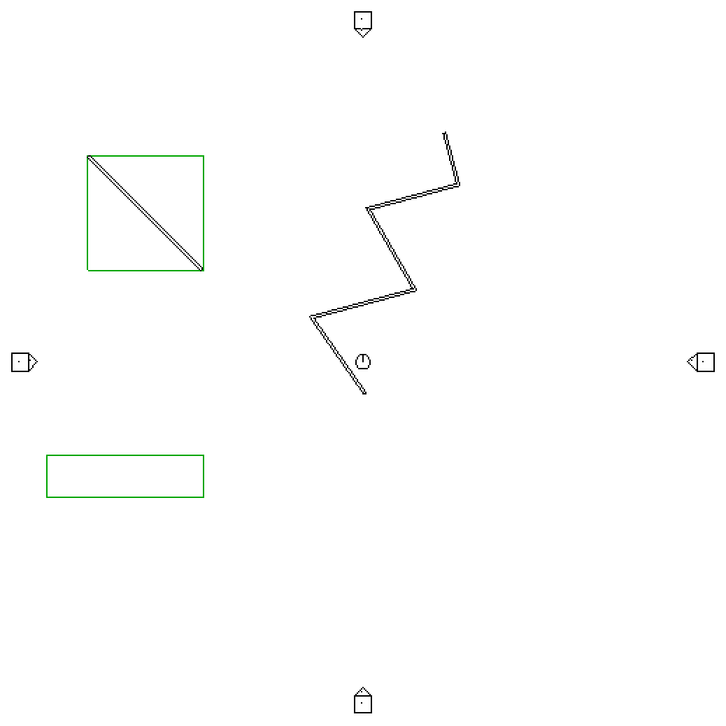 Original and rotated bounding box