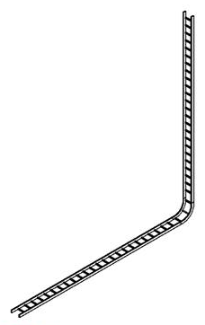 Cable tray connected