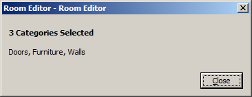 Category selection report
