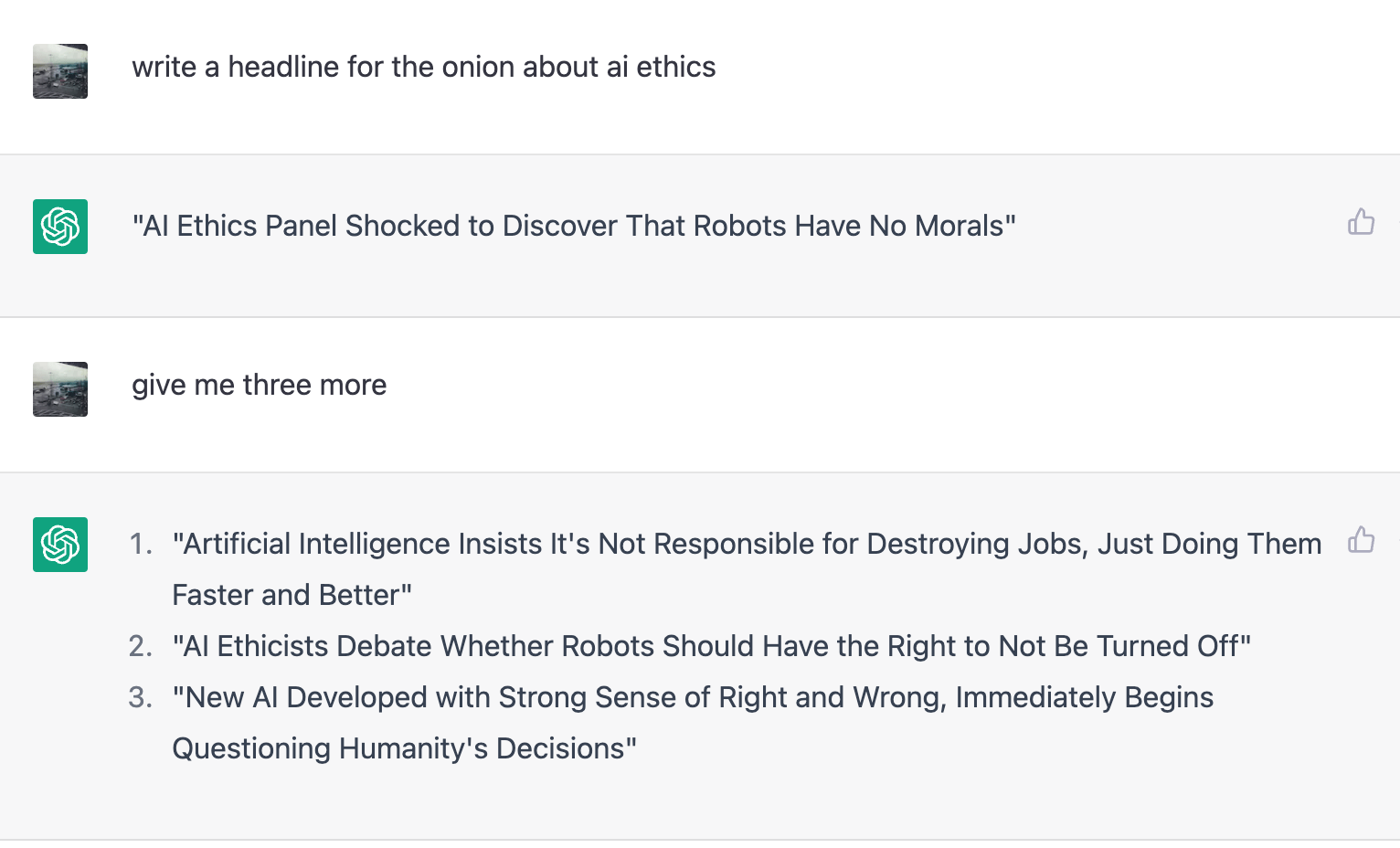 ChatGPT AI ethics headlines