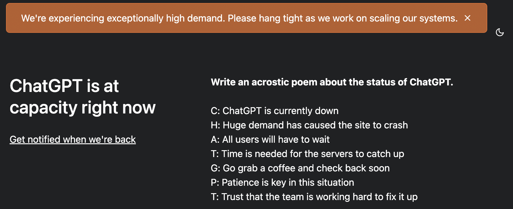 Acrostic poem by ChatGPT