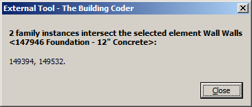 Columns intersecting straight wall
