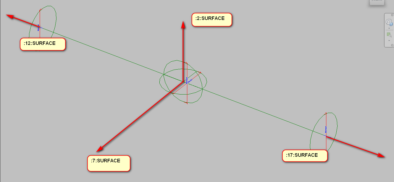 Creating connectors on a reference line