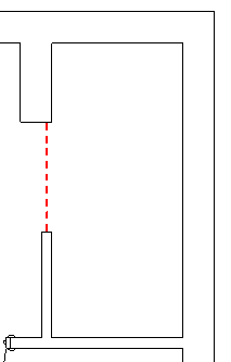 Walls with room separator