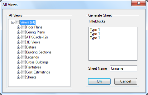 List with several Type 1 entries