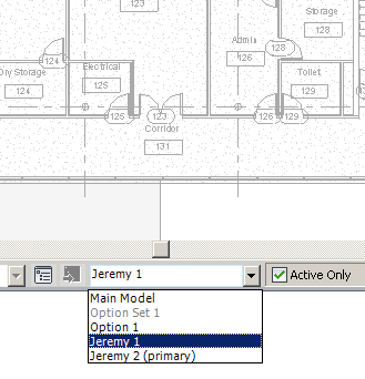 Design options dropdown list