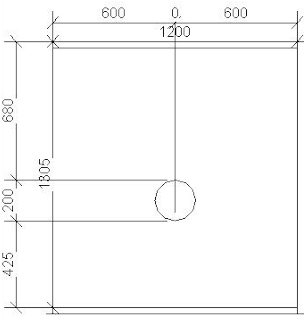 Arc dimensioning