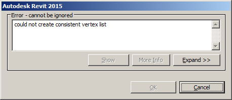 DirectShape minimum size