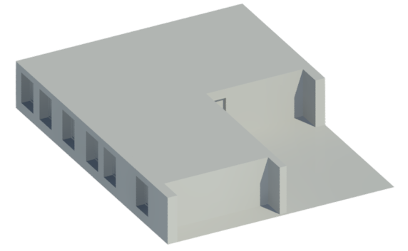 DirectObjLoader loaded a 6 MB OBJ model of an apartment