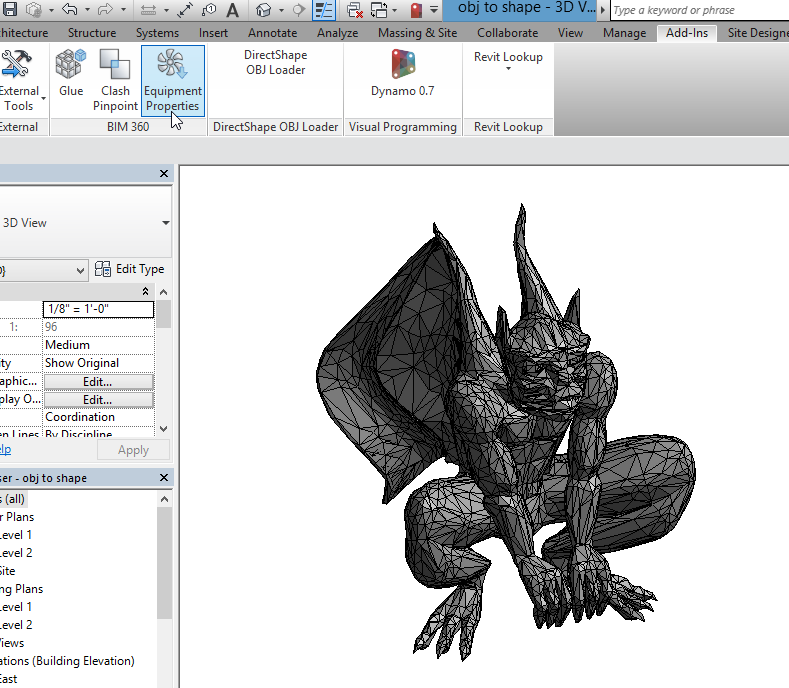 Gargoyle in Revit