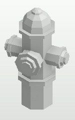 Fire hydrant DirectShape element in Revit