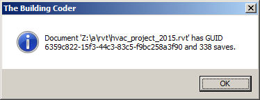 DocumentVersion GUID and NumberOfSaves