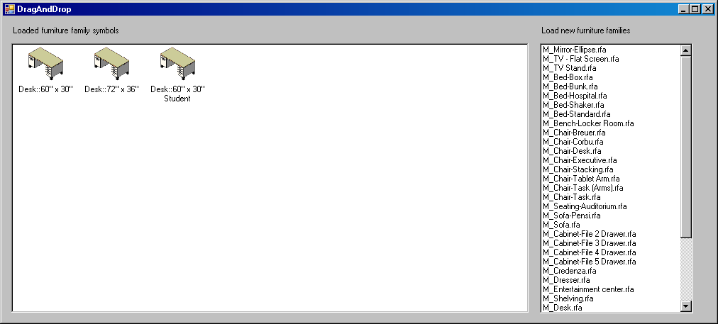 UIAPI DragAndDrop form