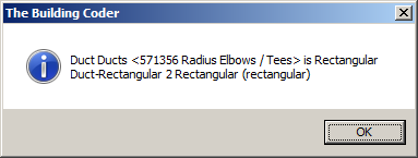 Duct shape and all its connector shapes