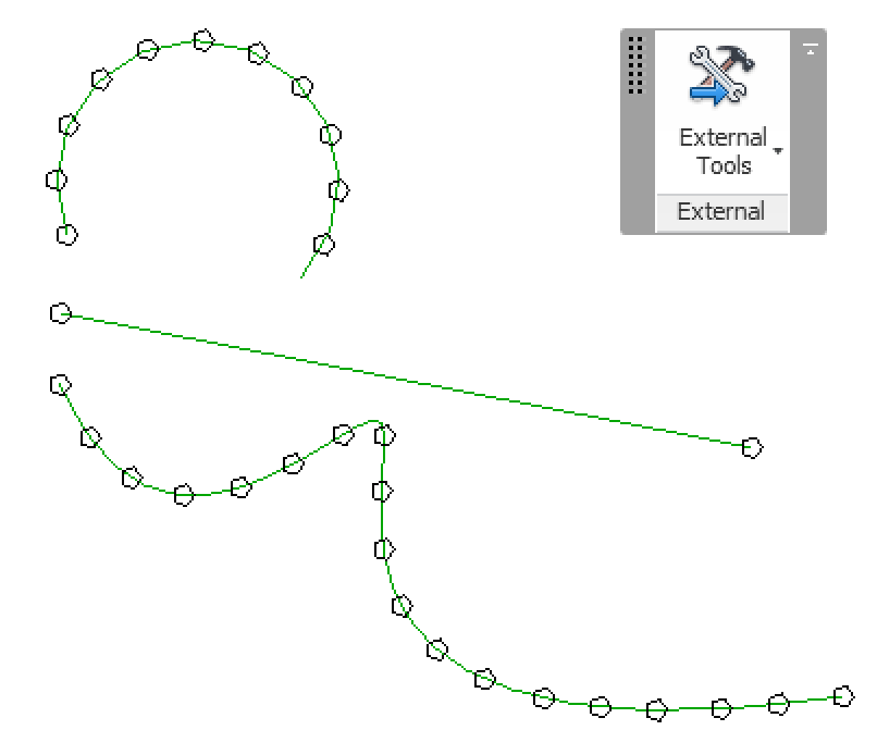 Equi-distant points along spline curve
