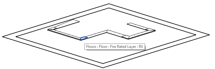 Fire rating zone intersection result