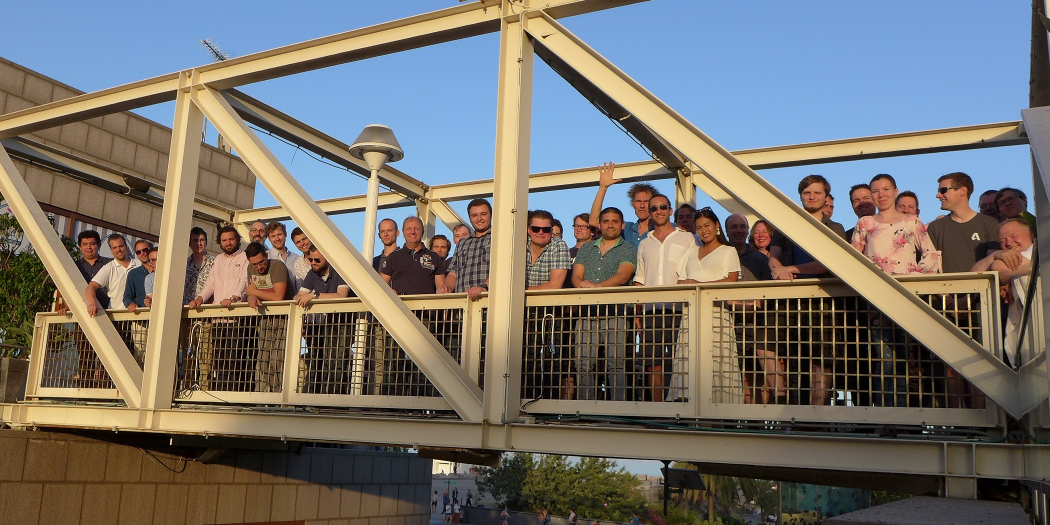 Forge accelerator celebratory dinner in Marina Bay