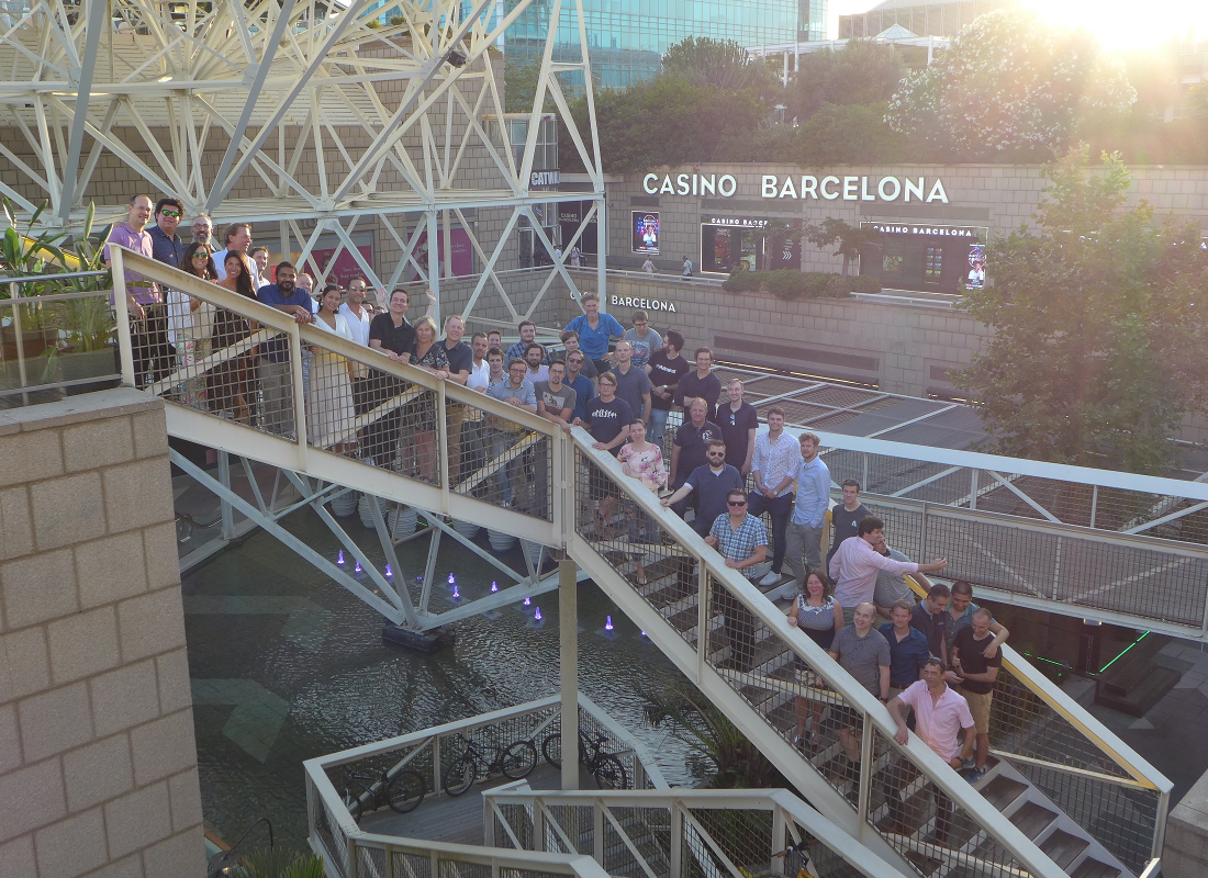 Forge accelerator celebratory dinner in Marina Bay