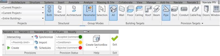 Provision for void user interface