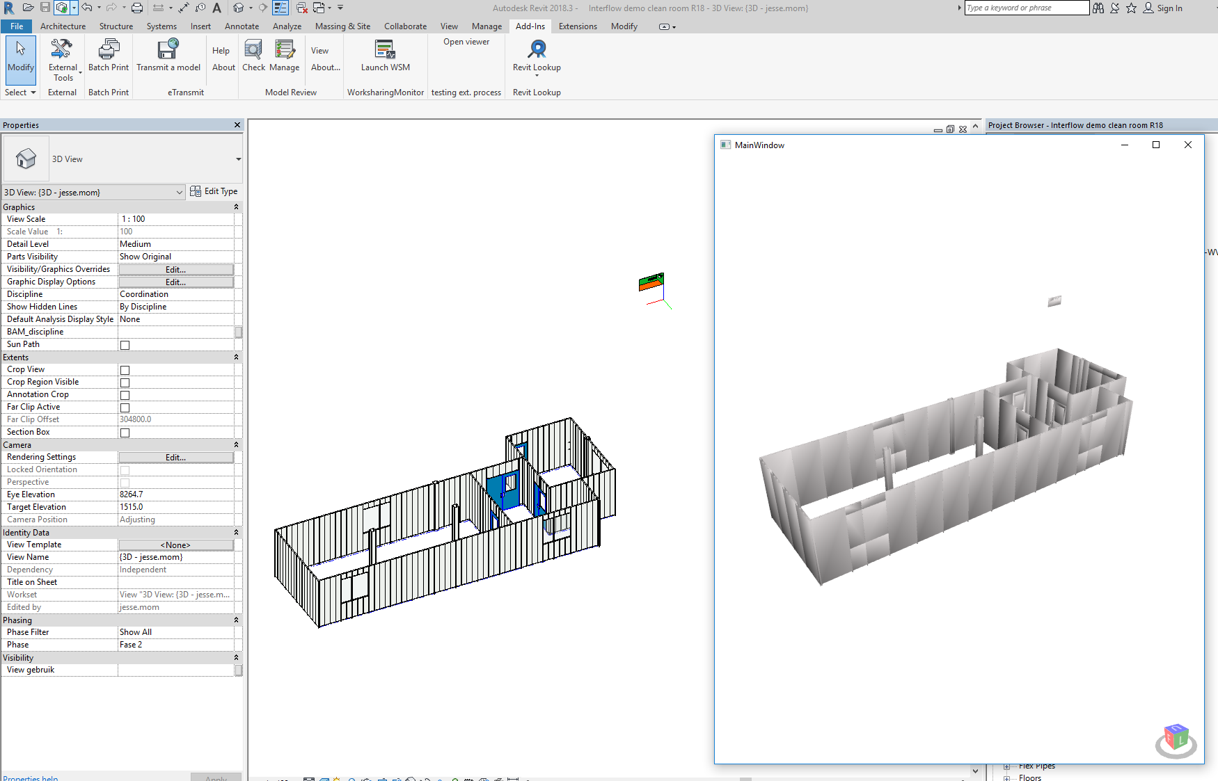 Helix viewer example