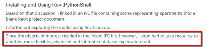 Snooping linked elements