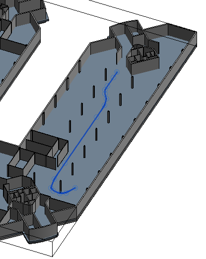 HoloGuide exit path 3D view