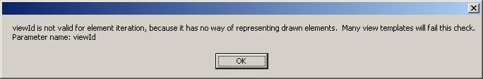 Invalid view id