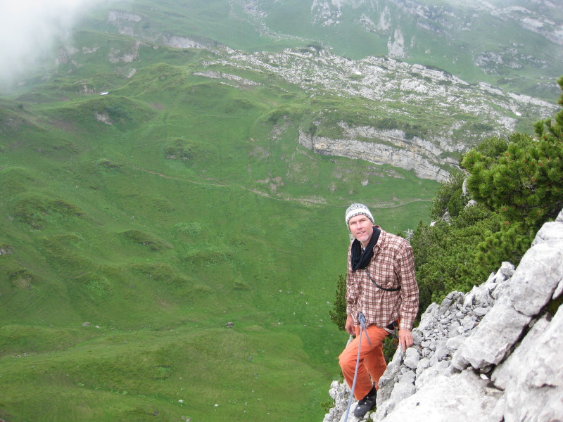 Jeremy near Schmalstöckli summit