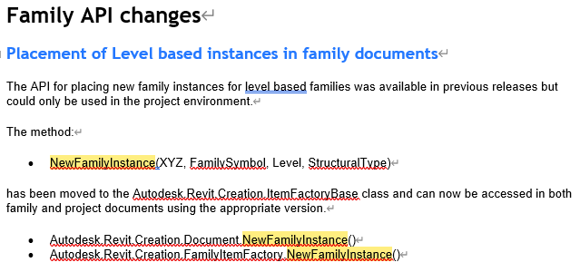 NewFamilyInstance moved