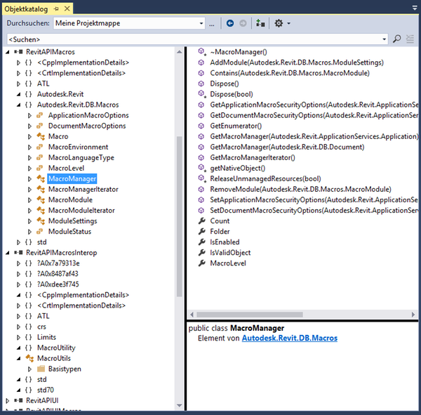 RevitAPIMacros assembly
