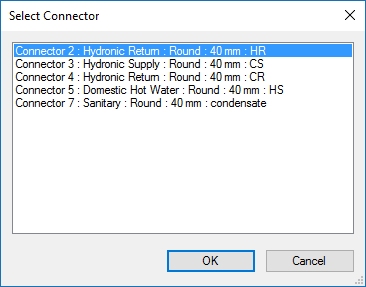 MEP connector number