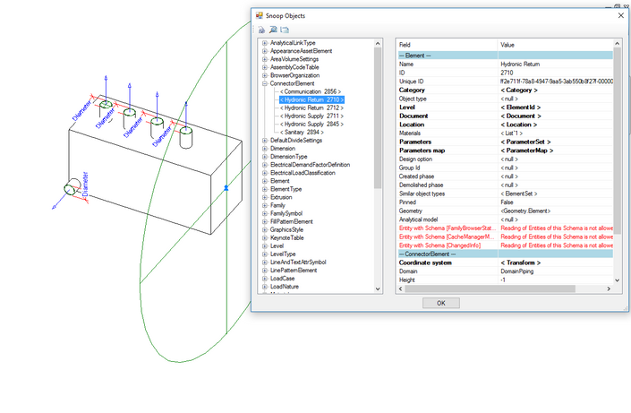 Snooping MEP connector