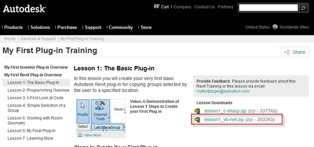 My First Revit Plug-in in VB