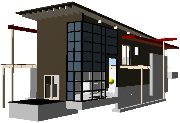 Basic sample model in OBJ