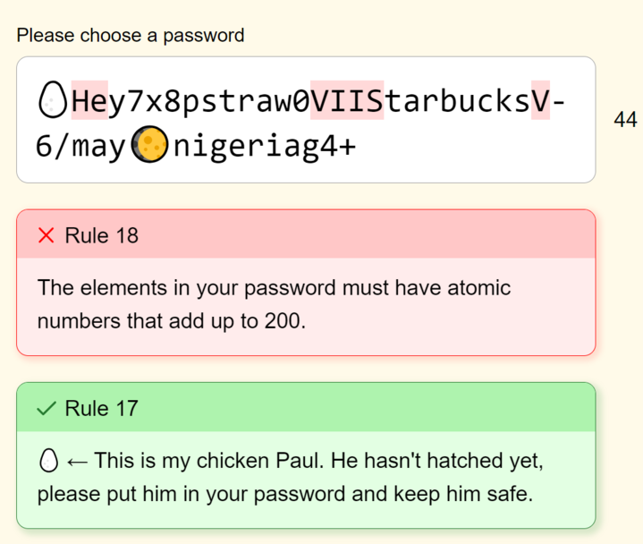 The Password Game