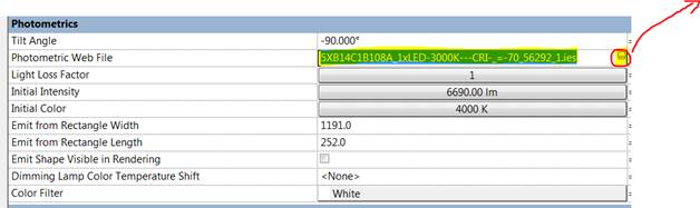 Photometric web file