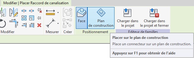 Pipe connector placement user interface